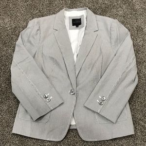 Pin Striped Blazer from The Limited